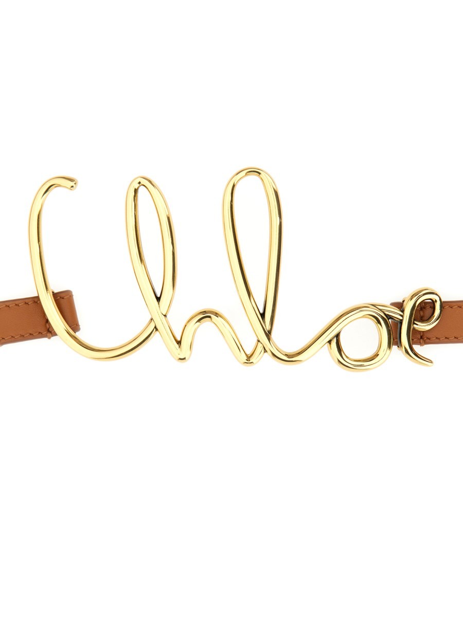 Chloé Women's Small Belt Iconic Beige