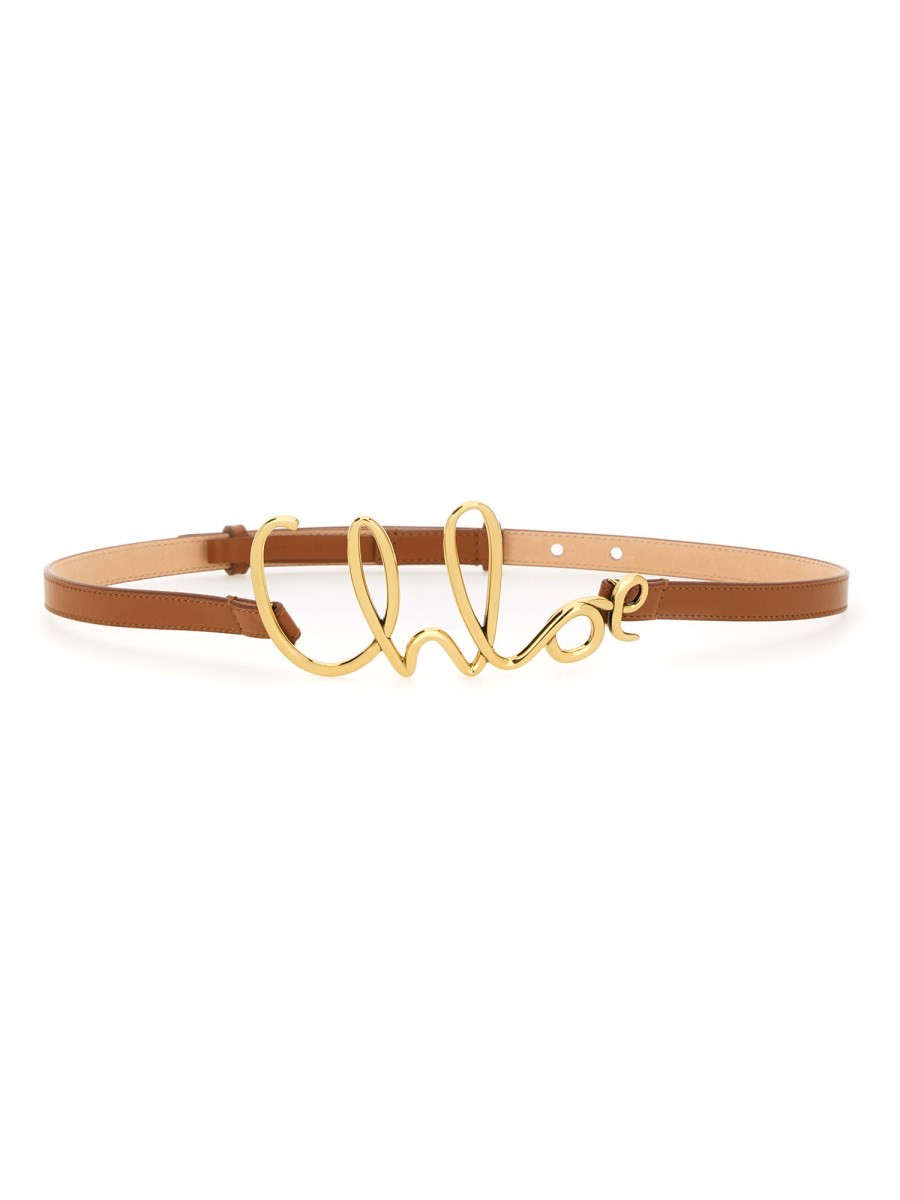 Chloé Women's Small Belt Iconic Beige