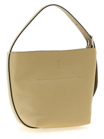 Toteme Small Belted Tote Handbag Beige