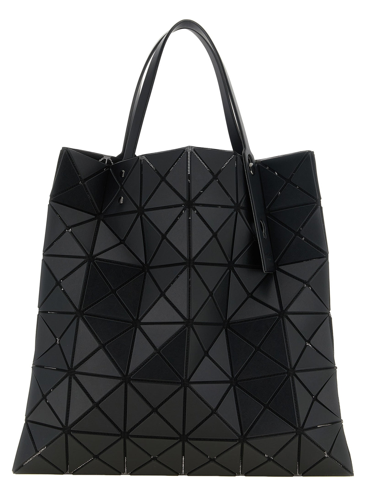 Bao Bao Issey Miyake Small Black Lucent Matte Shopping Bag Black