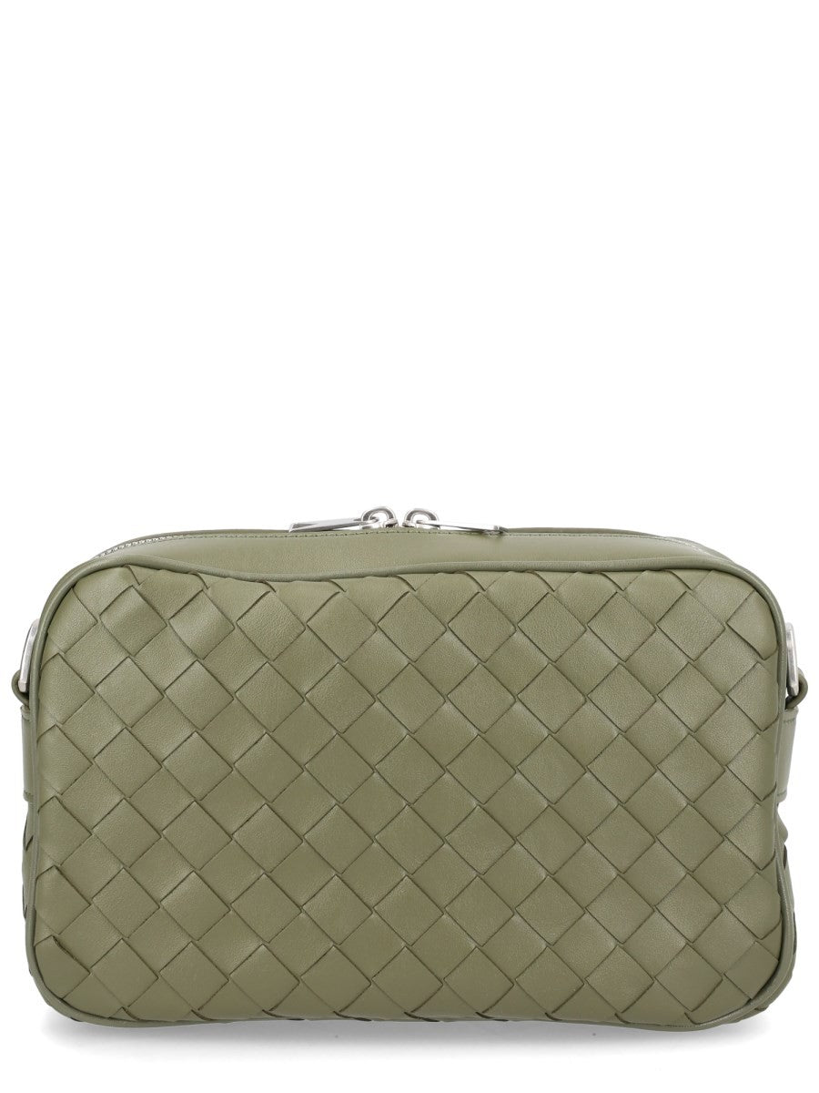 Bottega Veneta Men's Small Braided Bag Green