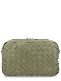 Bottega Veneta Men's Small Braided Bag Green