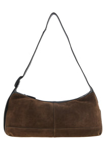 Ami Paris Small Brown Etienne Crossbody Bag Brown