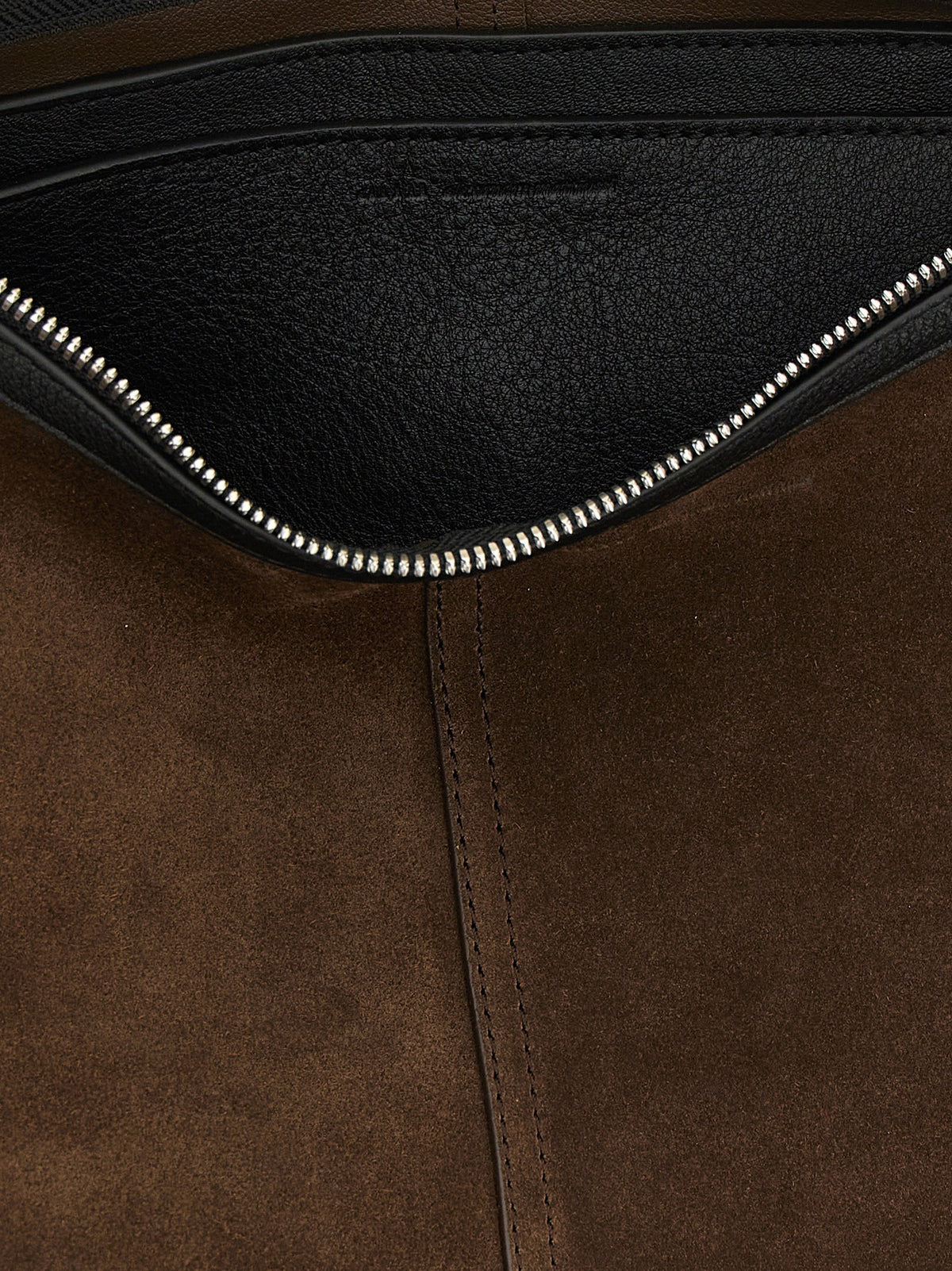 Ami Paris Small Brown Etienne Crossbody Bag Brown