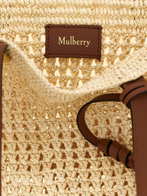 Mulberry Small Crochet Shopping Bag Beige