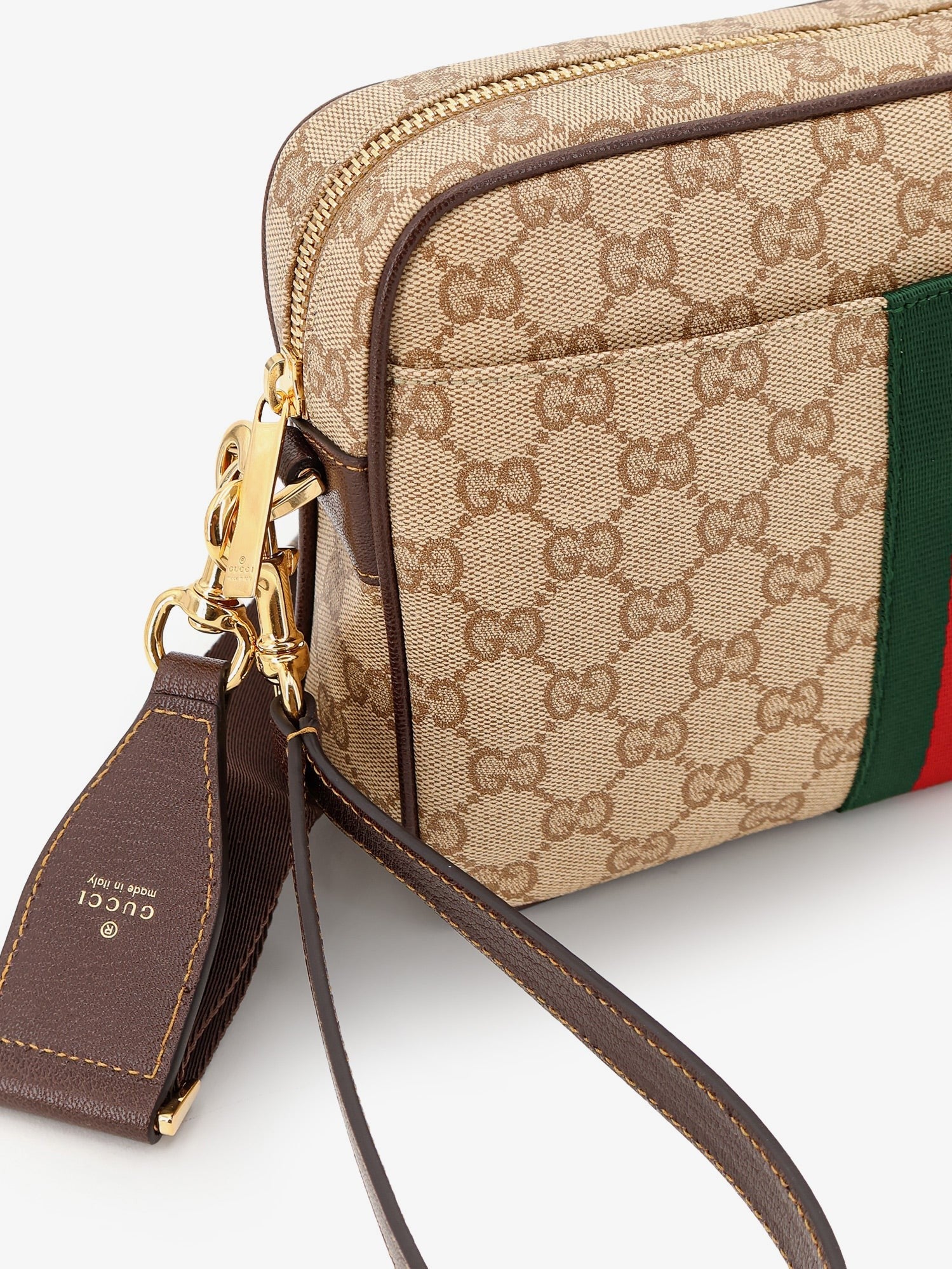Gucci Men's Small Crossbody Bag Beige