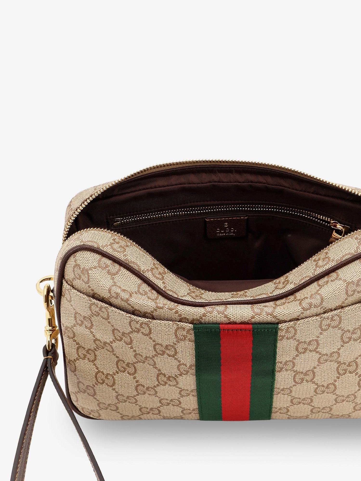 Gucci Men's Small Crossbody Bag Beige