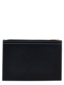 Thom Browne Small Document Pouch Blue