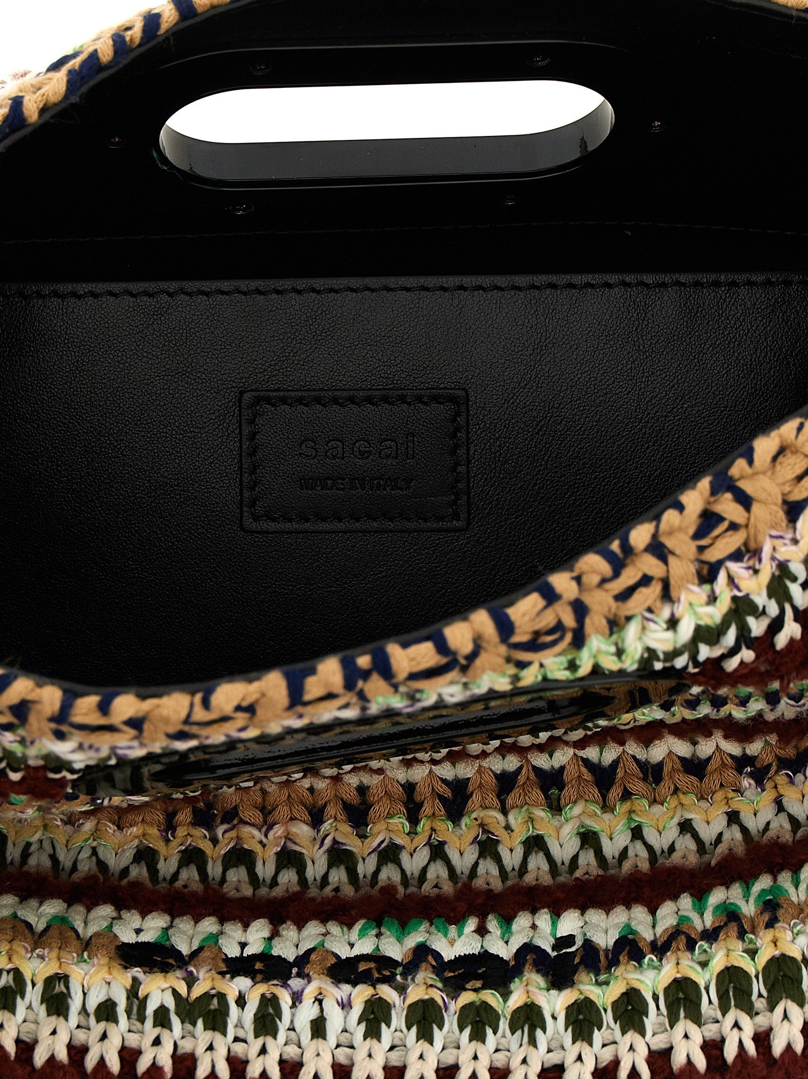 Sacai Small Fringe Shopping Bag Gold
