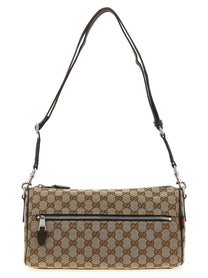 Gucci Small GG Cylindrical Shoulder Strap Beige