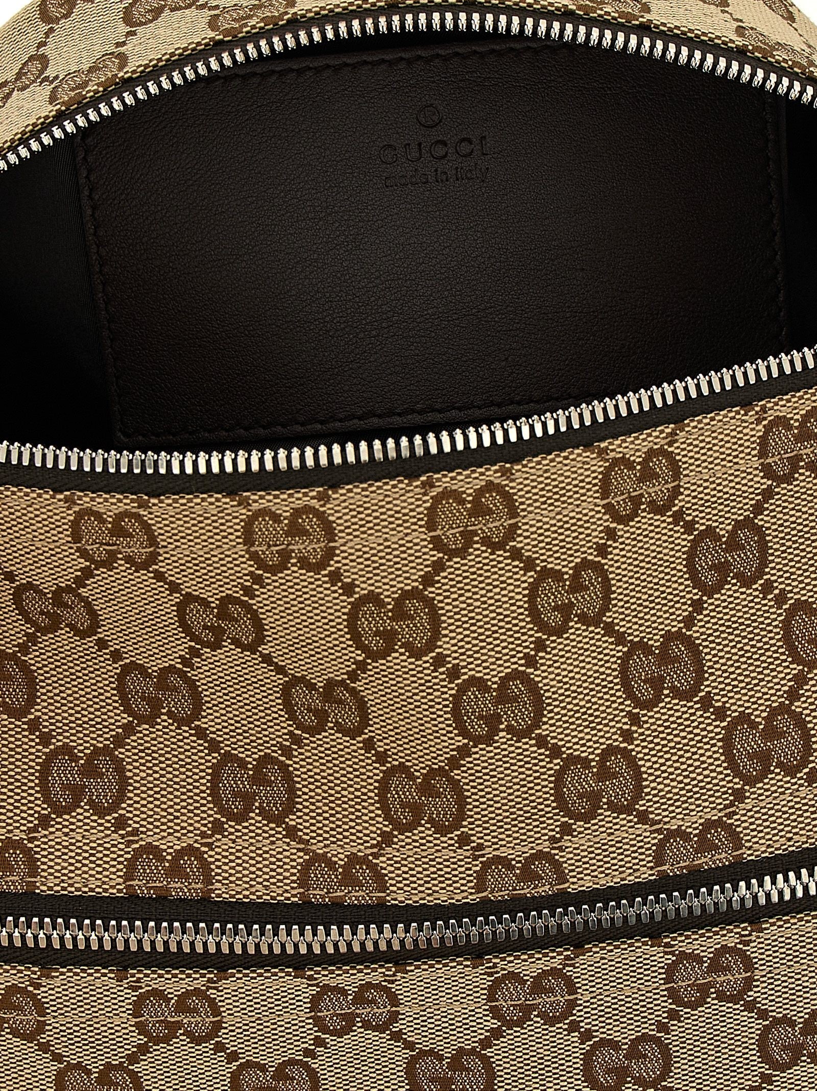Gucci Small GG Cylindrical Shoulder Strap Beige