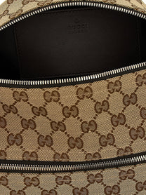 Gucci Small GG Cylindrical Shoulder Strap Beige