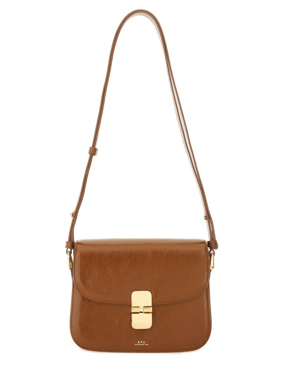 A.P.C Women's Small Grace Bag Brown