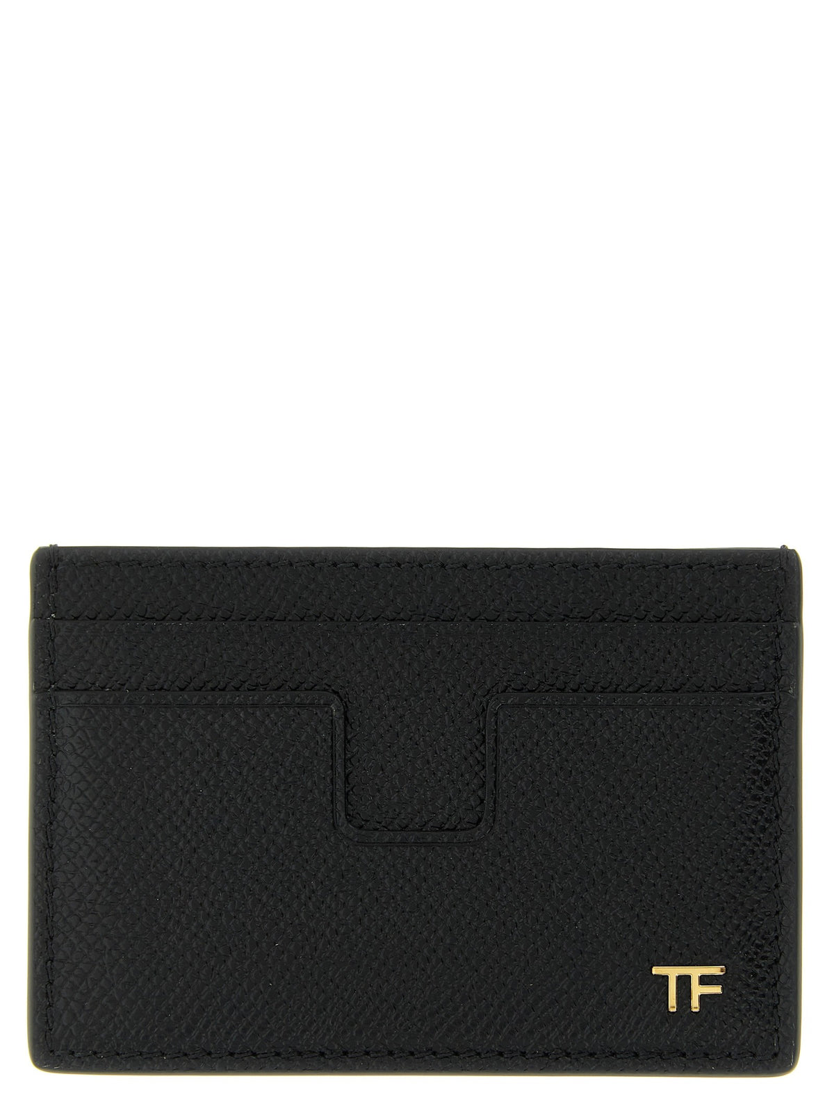 Tom Ford Men's Leather Card Holder Black
