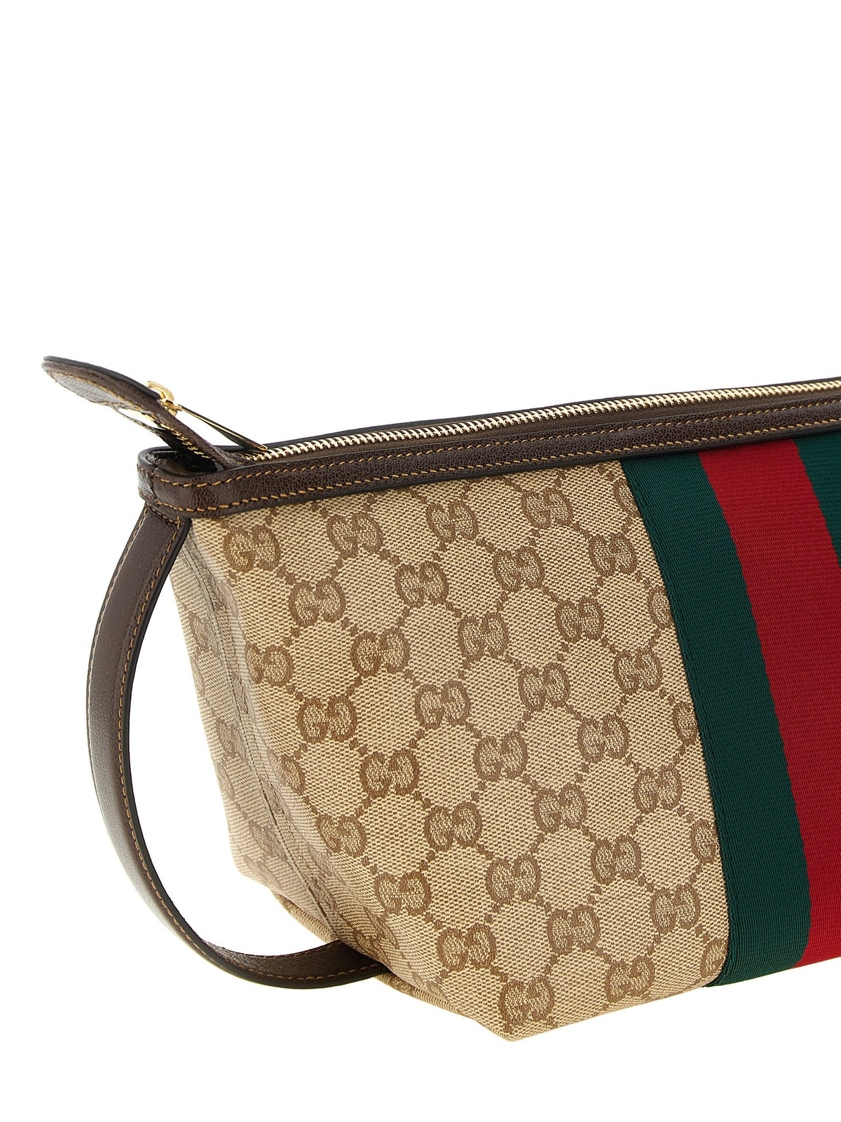 Gucci Small Gucci Essence Classic Necessaire Holder Beige, view 3