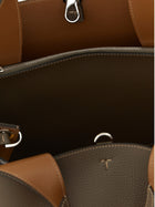 Tod's Small Leather Bucket Bag Grey, view 4