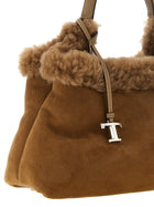 Tod's Small Leather Bucket Bag Brown