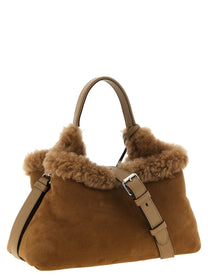 Tod's Small Leather Bucket Bag Brown