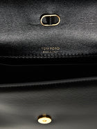 Tom Ford Small Leather Crossbody Bag Black, view 4