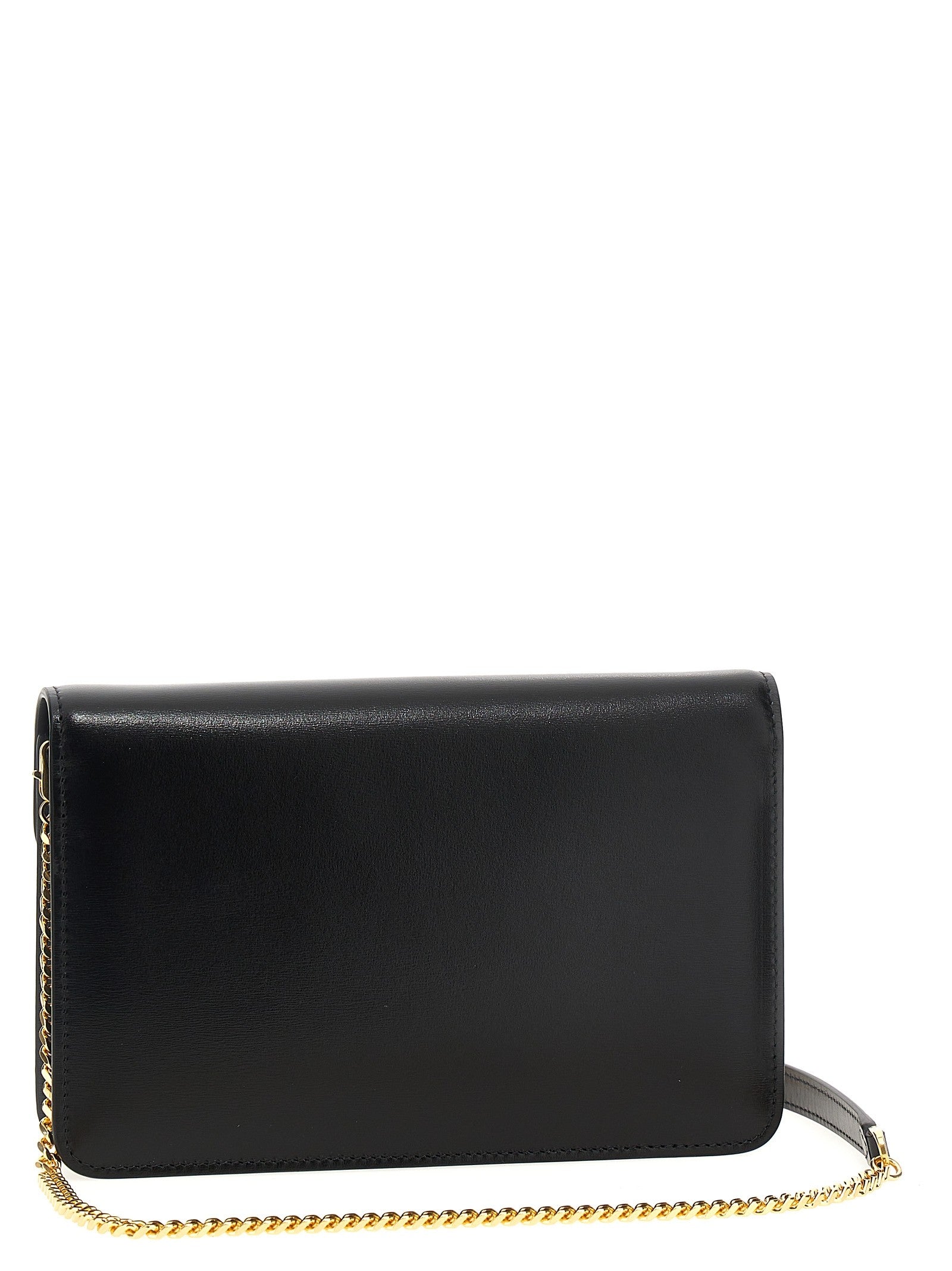 Tom Ford Small Leather Crossbody Bag Black