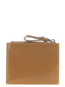 Miu Miu Small Leather Wallet Beige