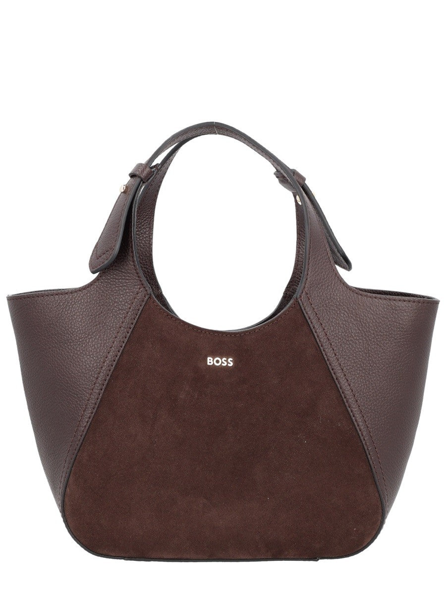 Boss Women's Small Lenah Tote Bag Purple