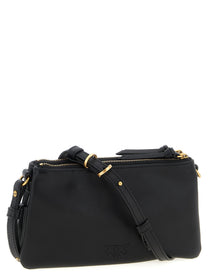 Pinko Small Mini Double Crossbody Bag Black