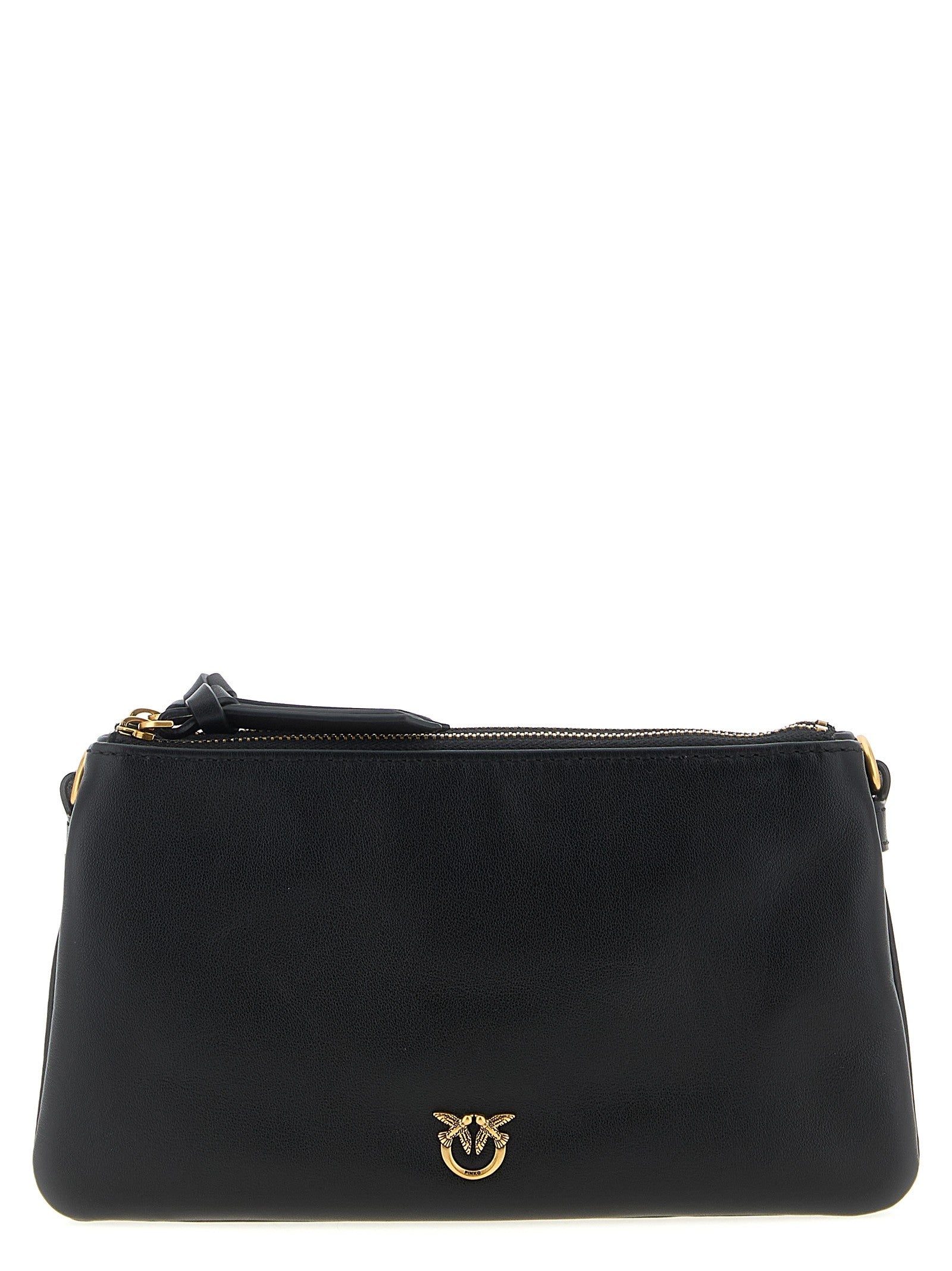 Pinko Small Mini Double Crossbody Bag Black