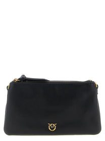 Pinko Small Mini Double Crossbody Bag Black