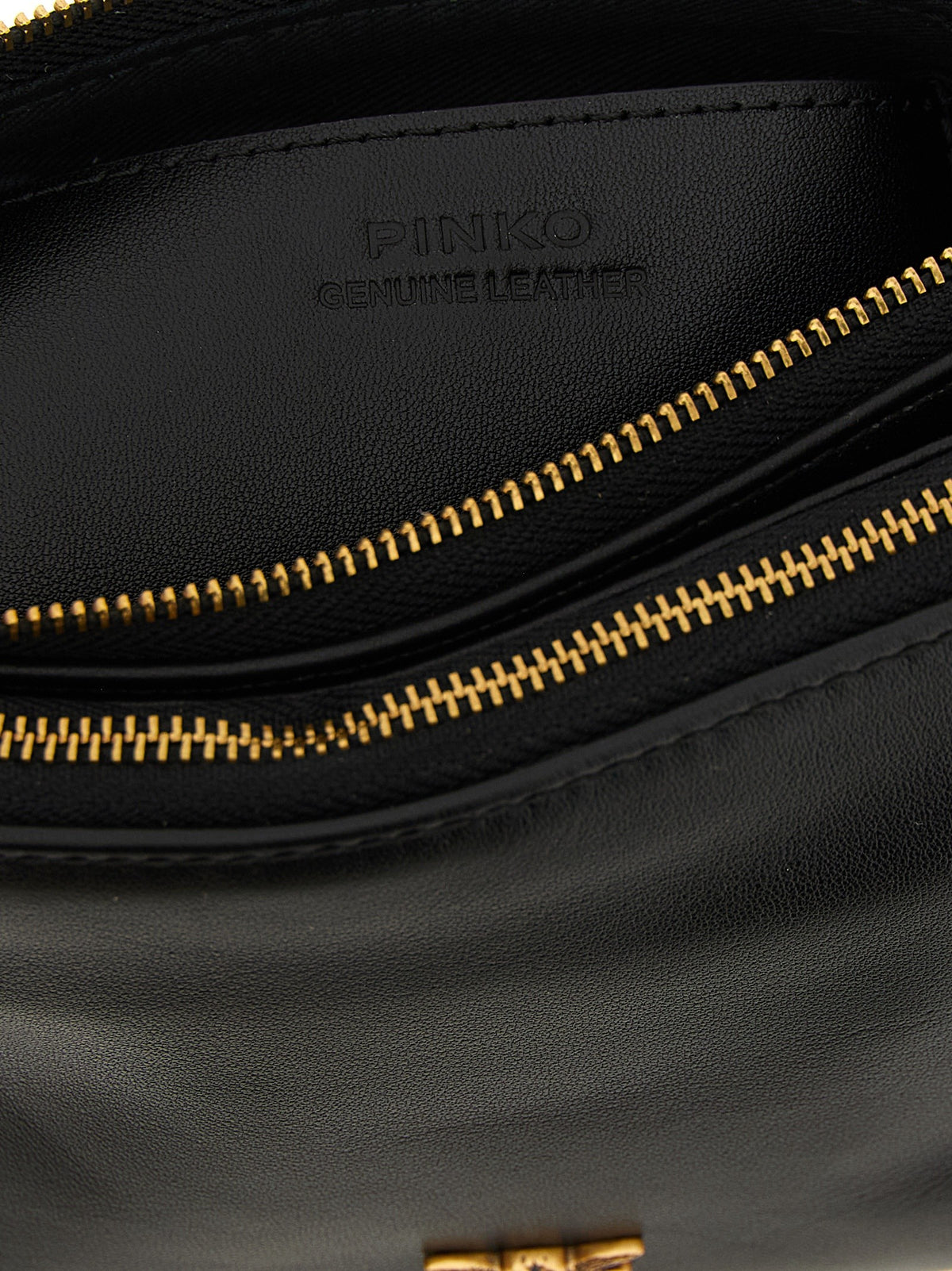 Pinko Small Mini Double Crossbody Bag Black