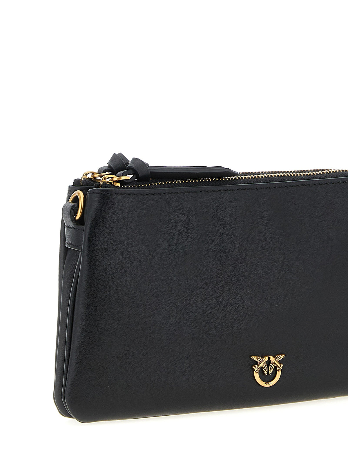 Pinko Small Mini Double Crossbody Bag Black