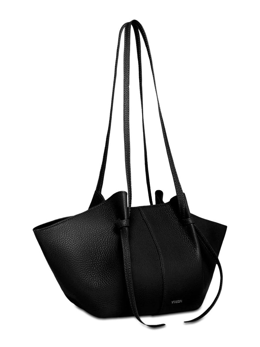 Yuzefi Women's Small Mochi Bag Black