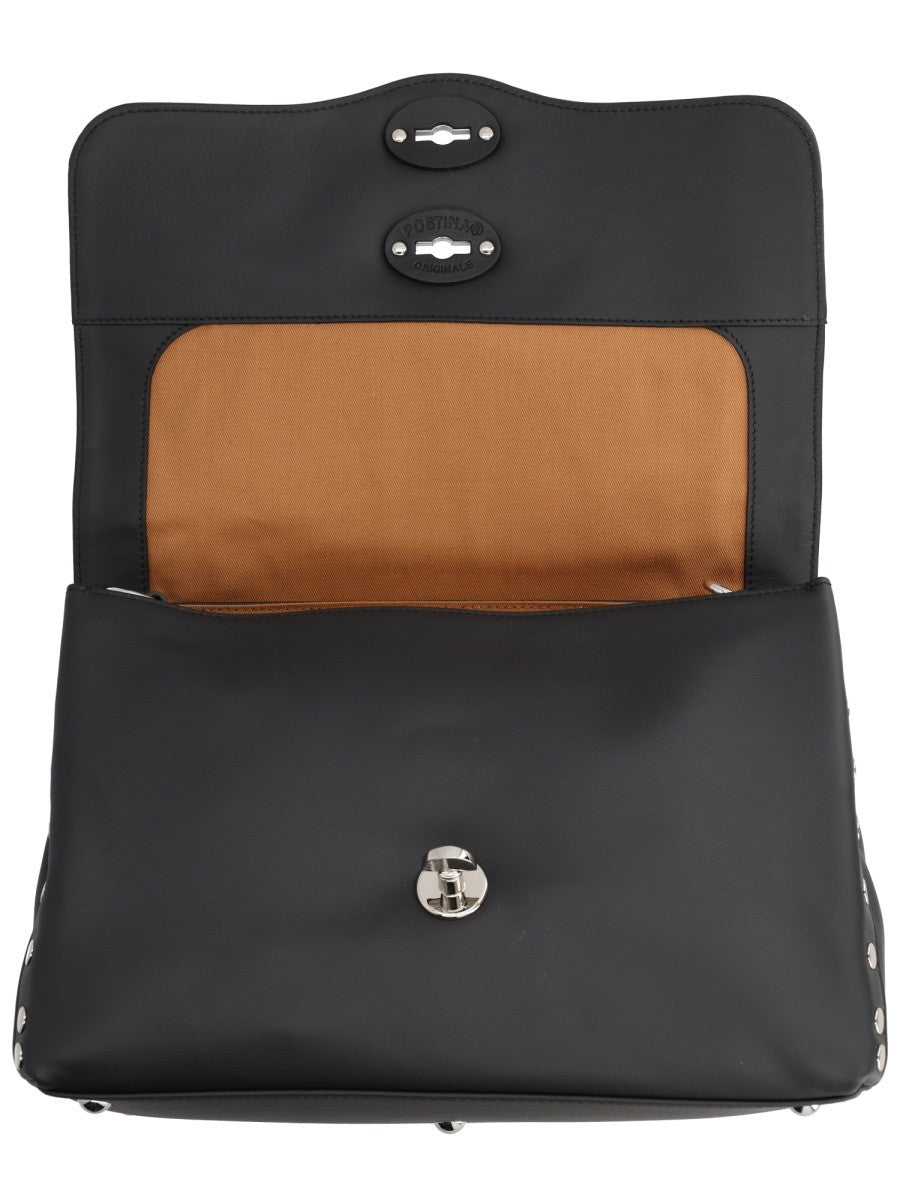 Zanellato Women's Small Postina Bag Black, view 4