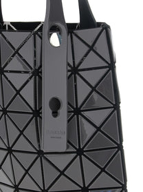 Bao Bao Issey Miyake Small Prism Gloss Shopping Bag Grey, view 3