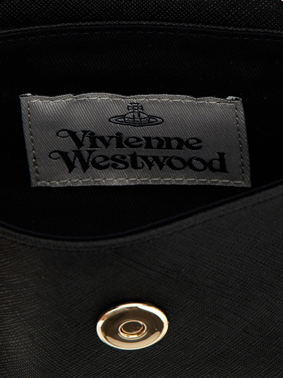 Vivienne Westwood Small Purse Chain Shoulder Bag Black