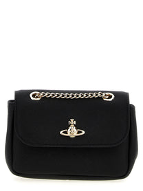 Vivienne Westwood Small Purse Chain Shoulder Bag Black