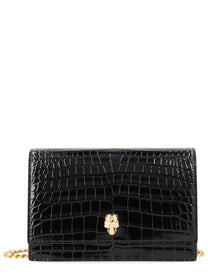 Alexander McQueen Women's Small Skull Bag Black