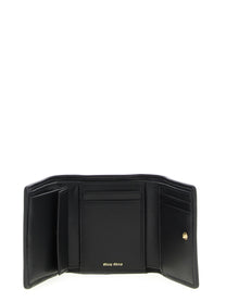 Miu Miu Small Tassel Wallet Black