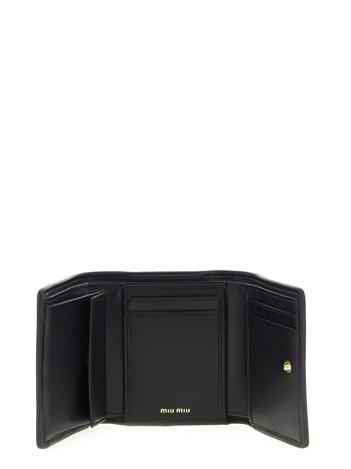 Miu Miu Small Tassel Wallet Black