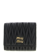 Miu Miu Small Tassel Wallet Black