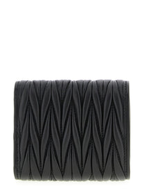 Miu Miu Small Tassel Wallet Black