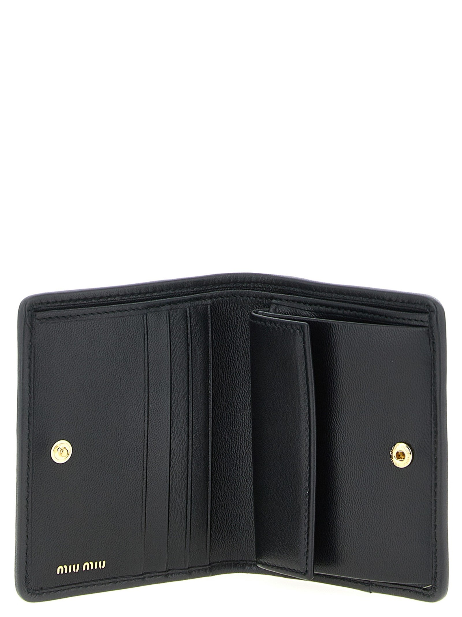 Miu Miu Small Tassel Wallet Black