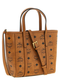 MCM Small Toni Shopping Bag Brown
