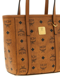 MCM Small Toni Shopping Bag Brown