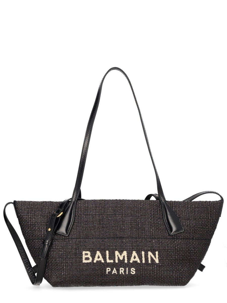 Balmain Women's Small Track Bag Black
