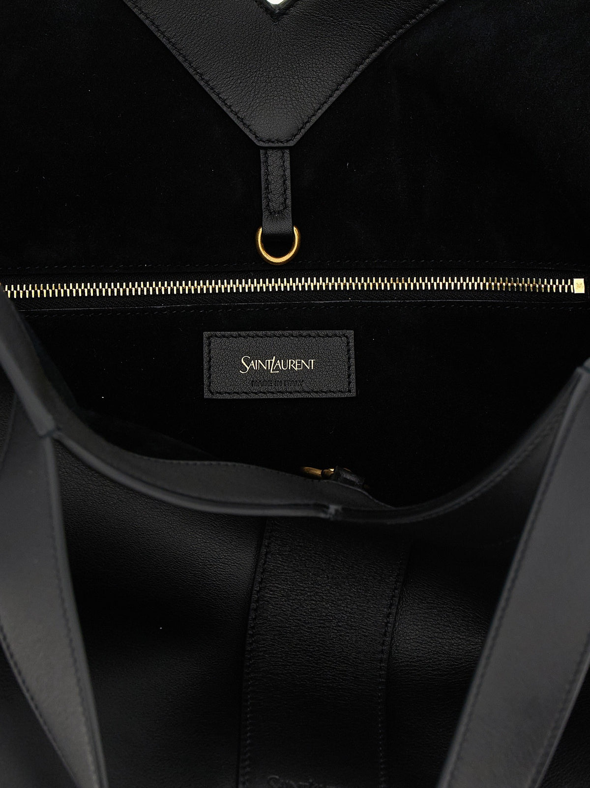 Saint Laurent Small Tote Bag Black, view 4