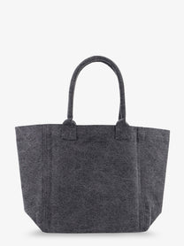 ISABEL MARANT Women's Small Yenky Cotton Shoulder Bag Black