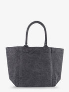 ISABEL MARANT Women's Small Yenky Cotton Shoulder Bag Black, view 2