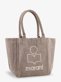 Isabel Marant Women's Small Yenky Cotton Shoulder Bag Beige