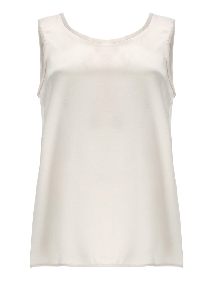 S MAX MARA Women's Smanicated Top White